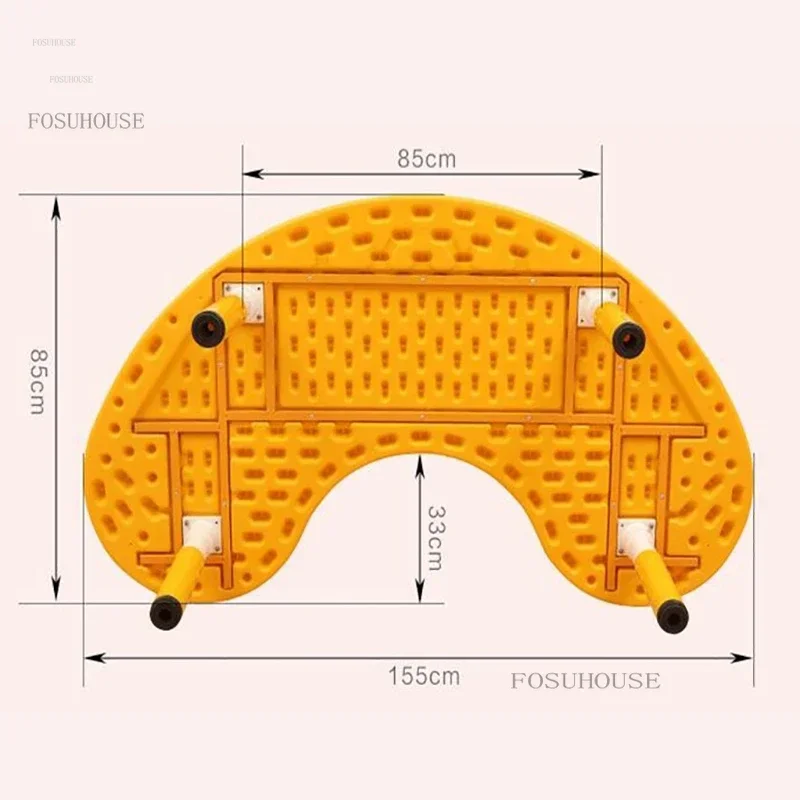 Plastic Study Bedroom Children Tables Home Furniture Writing Table Kindergarten Education Game Desk Child Eating Desks
