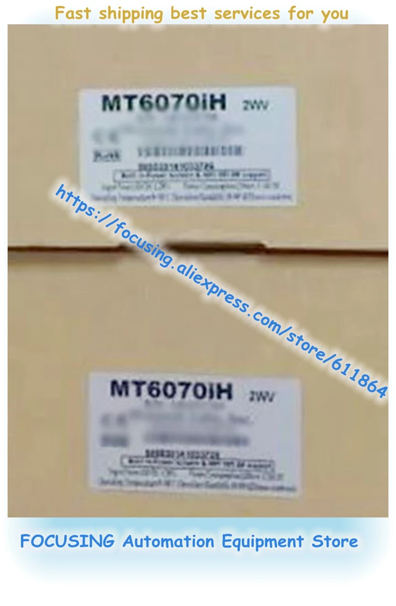 

MT6070IH2 Сенсорная панель HMI новый оригинальный MT6070IH 7-дюймовый экран