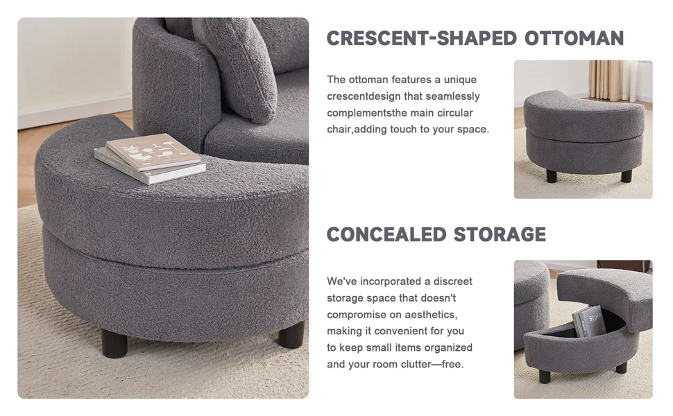 round swivel chair
