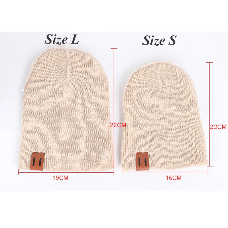 Knitting Hat Size Chart - Babies & Adults