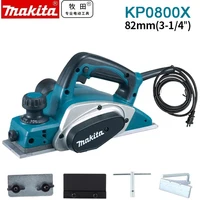 Makita KP0800X Electric Hand Planer,620W 17000RPM,Wood Cutting Power Tools with 2.5mm Adjustable Cut Depth,Ideal Planer Woodwork 1