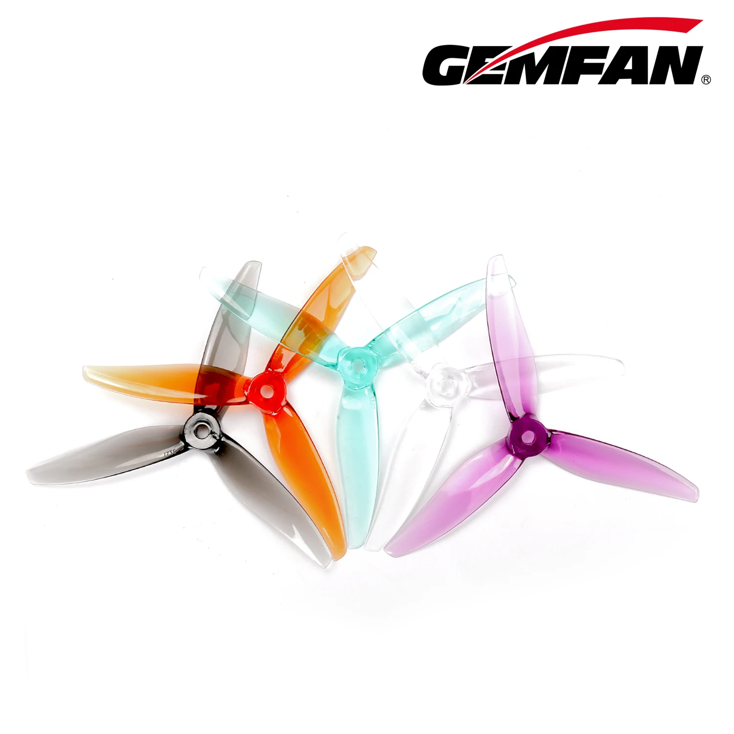 

10 пар (10CW + 10CCW) Gemfan Hurricane 5127 5.1X2.7X3 3-лопастные PC пропеллеры для FPV Фристайл 5-дюймовые дроны DIY части