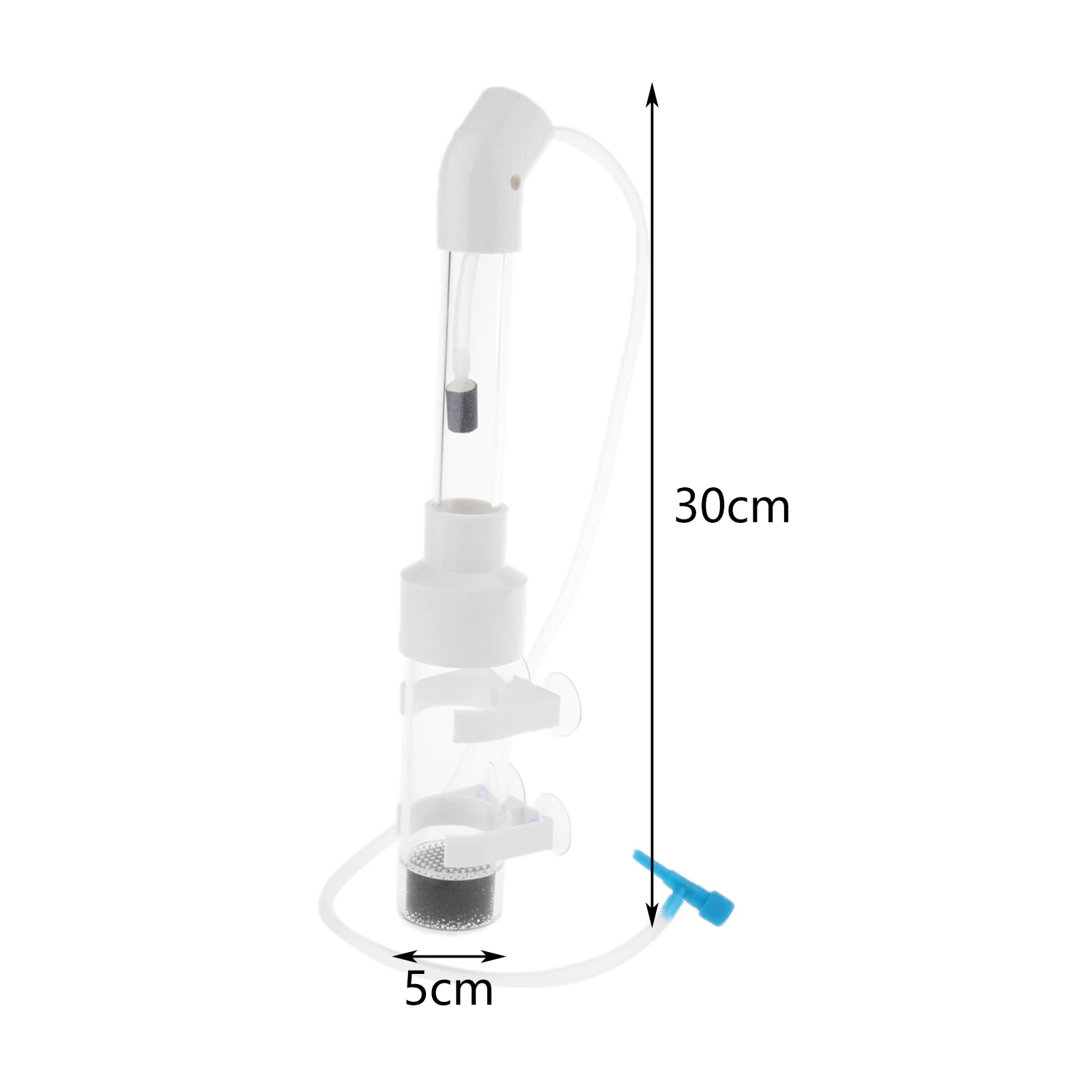 Acrylic Aquarium Egg Incubator 50mm Mouth Ornamental Fish Eggs Hatching Equipment