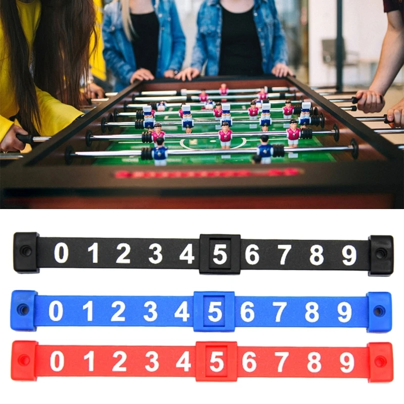 Football Score Counters Marker Table Game Score Goal Counter Table Football Counter Plastic Billiard Board 11UE 2Pcs