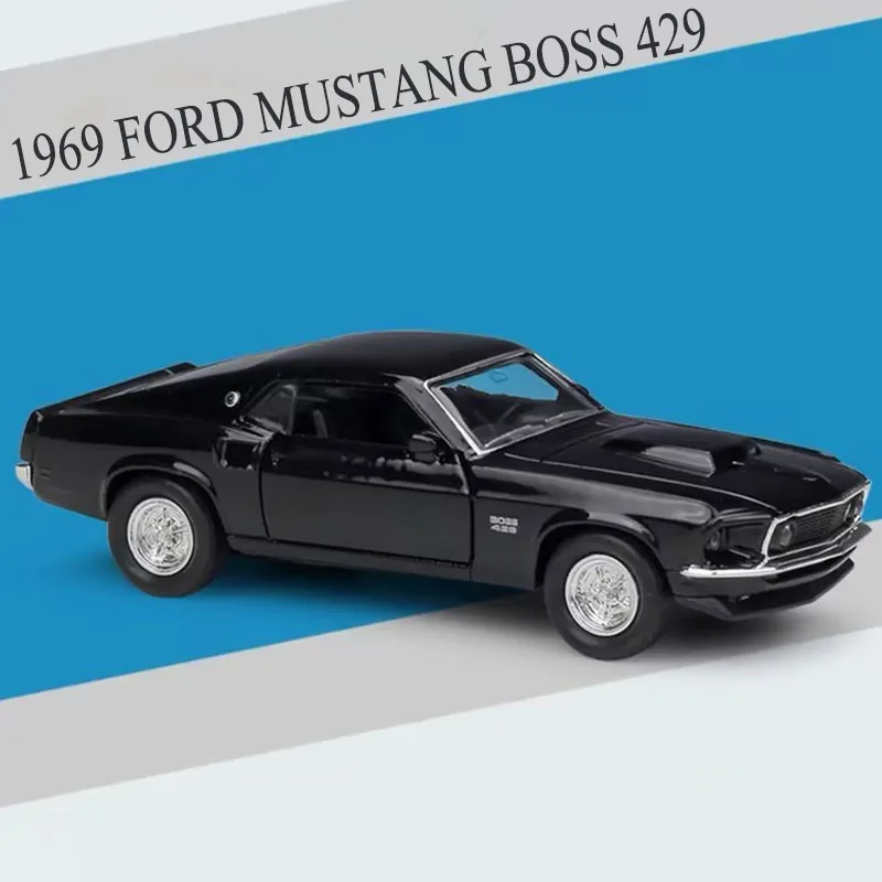 ミニカー 1969 Ford Mustang Boss 429 1/36 1969 Ford Mustang Boss 429 Toy Car Model Simulation