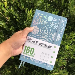 Premium Bullet Dotted Journal with Thick Bamboo Paper, 112 Pages, Dot Grid Notebook - 160Gsm Bamboo Paper (Heritage Blue)