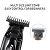 Kemei KM-1579 Electric Hiar Clipper Professional Cordless Hair Trimmer Barber USB Rechargeable Haircut Machine Mens Clipper 2