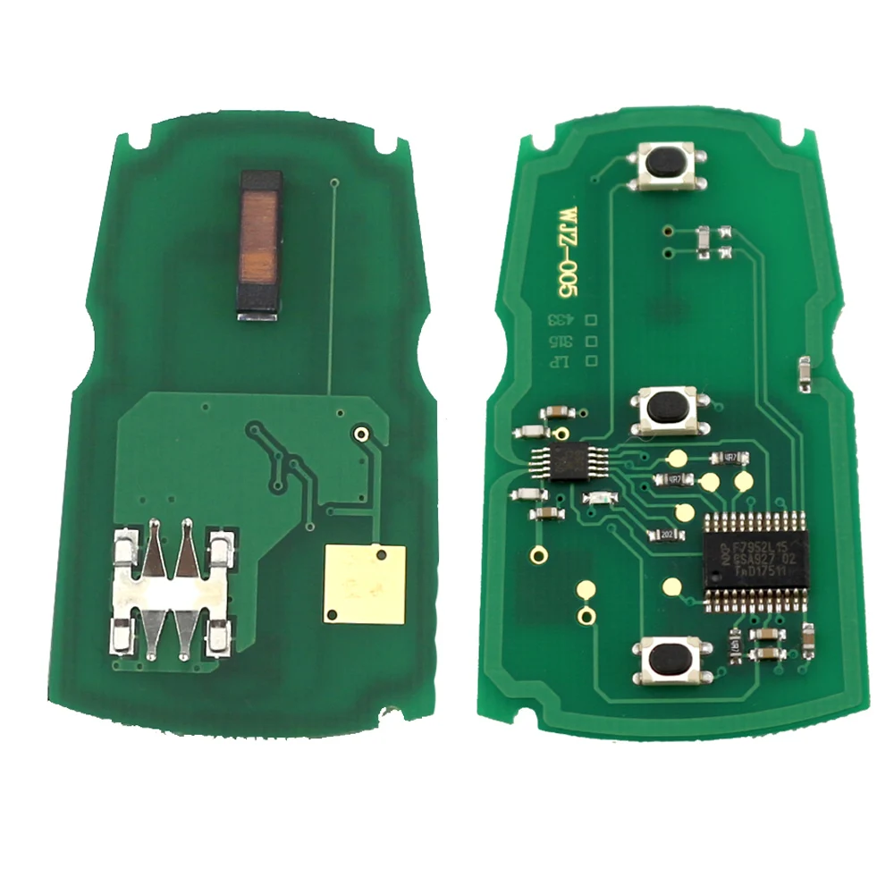 Premium Remote Car Key Replacement with ID46 PCF7945 Chip