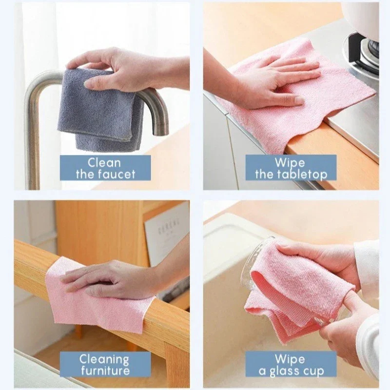 Reusable Microfiber Cleaning Cloths 6