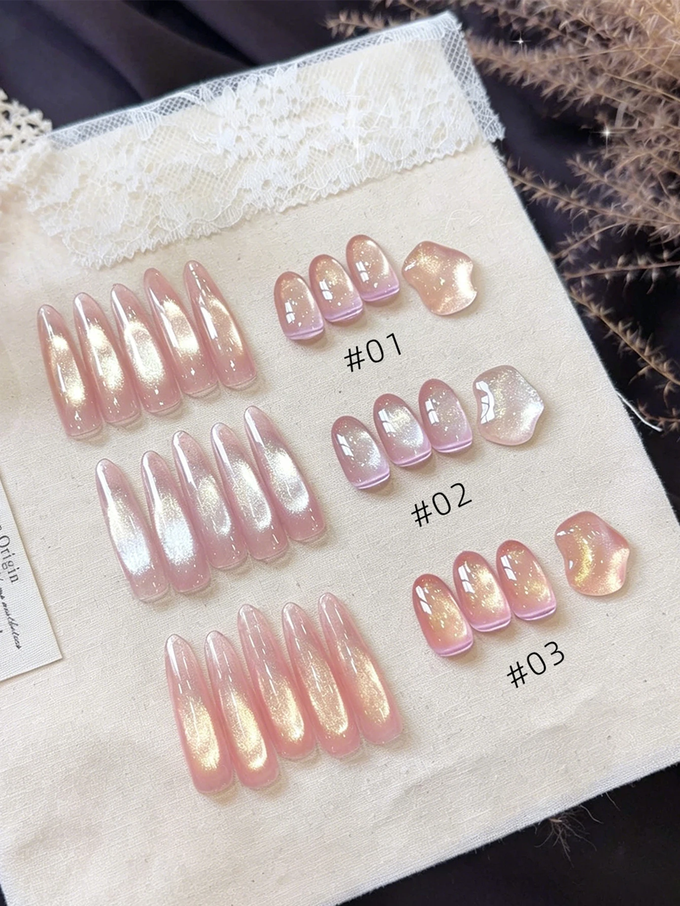 미아넬 10ml 2026 봄 여름 페어리 캣아이 젤 폴리쉬 시어 브라이트닝 샴페인 골드 글리터 네일 테크 용품
