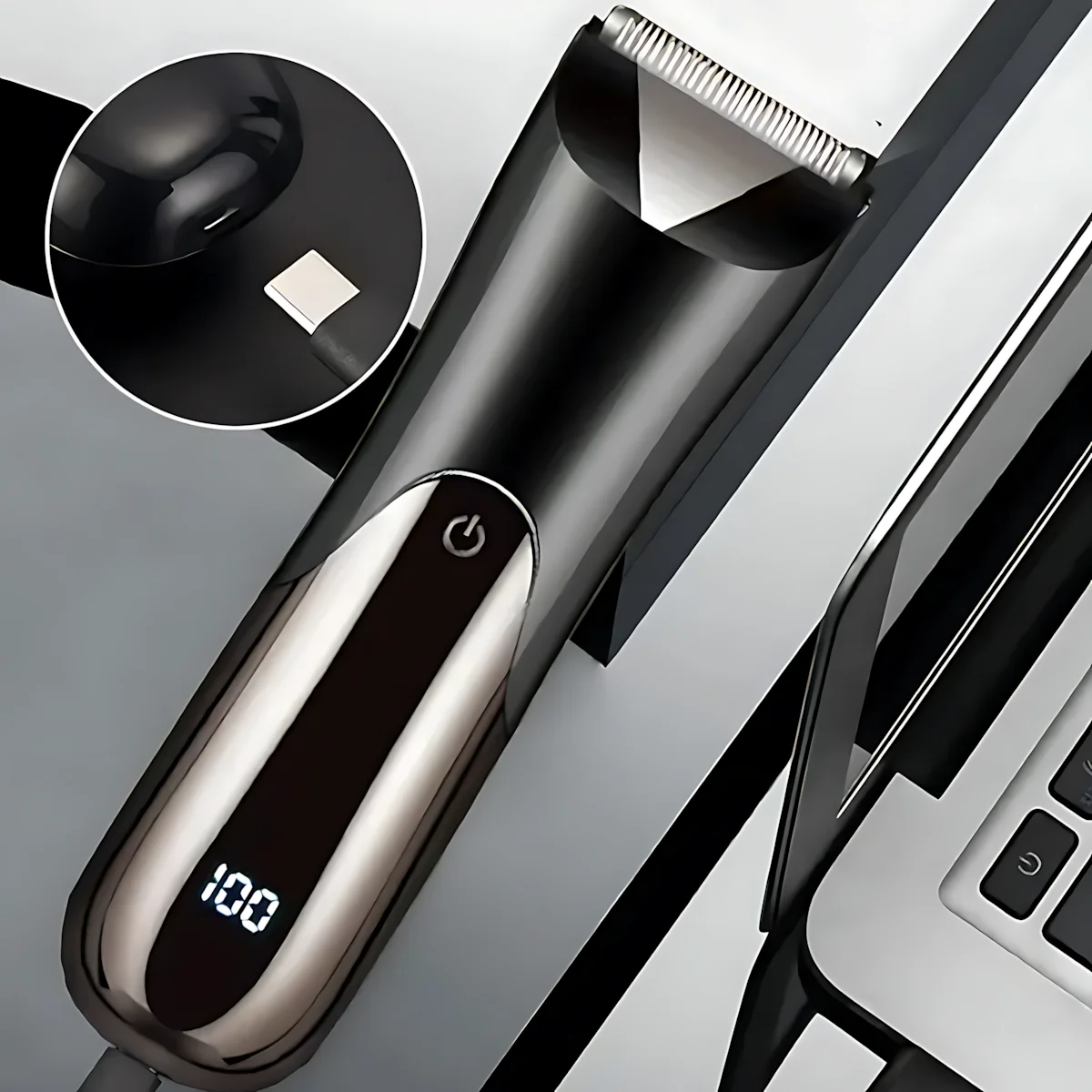ماكينة حلاقة كهربائية للرجال، شعيرات اللحية، سوالف...