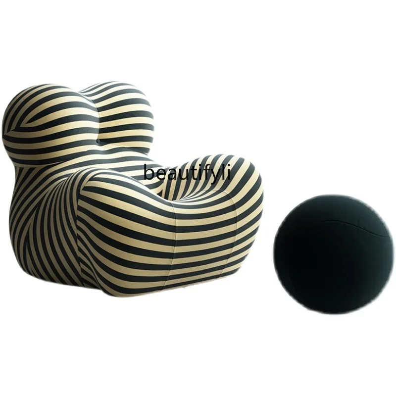 

Nordic Personalized Art Model Room Bubble Backrest Armrest Sofa Recliner Modern Creative Ball Chair chairs living room