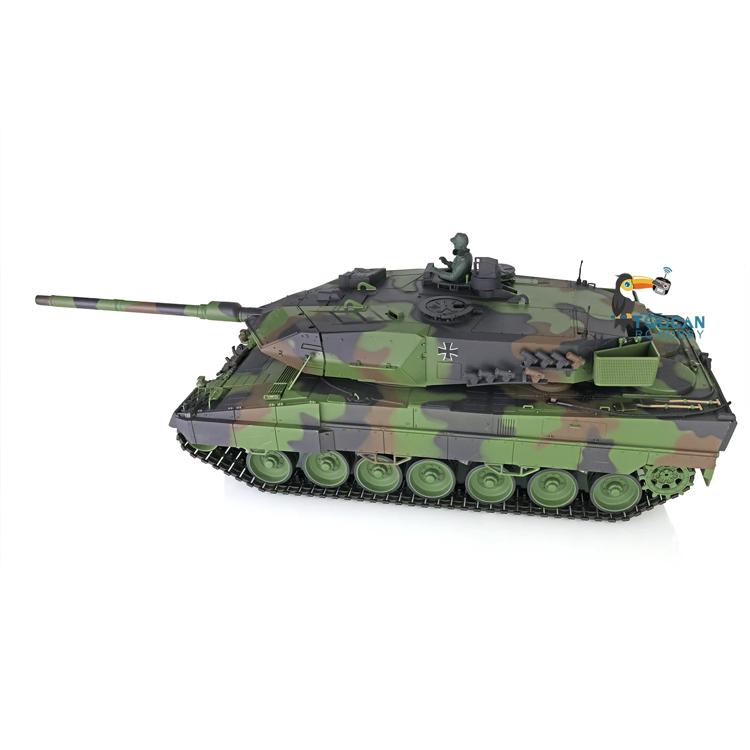 Gifts 1/16 Heng Long 7.0 Plastic Ver Leopard2A6 RC Tank 3889 Ready to Run Model for Boys Outdoor Toys TH17573-SMT8 2