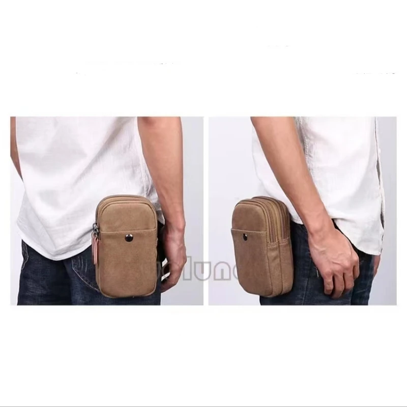 Bag Male Small Chest Bag Canvas Fashion Pocket