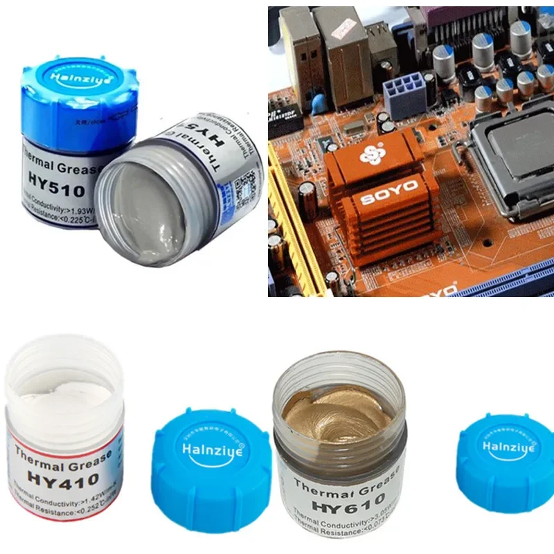 Thermal Paste For CPU MOS Tube LED GD Brand Thermal Conductive Grease Paste Silicone Heatsink Compound