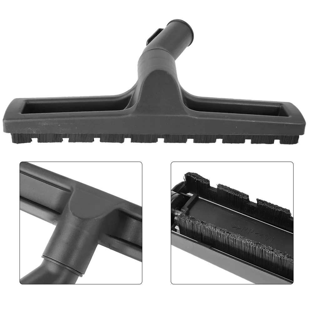 범용 진공 청소기용 어댑터 깍지 헤드, 블랙 ABS, 32mm 깍지 헤드, 360 도 바닥 브러시 도구