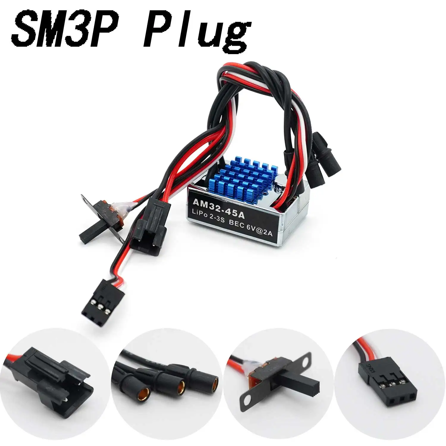 Brushless Outrunner Motor Parts 1/12 Scale High Performance