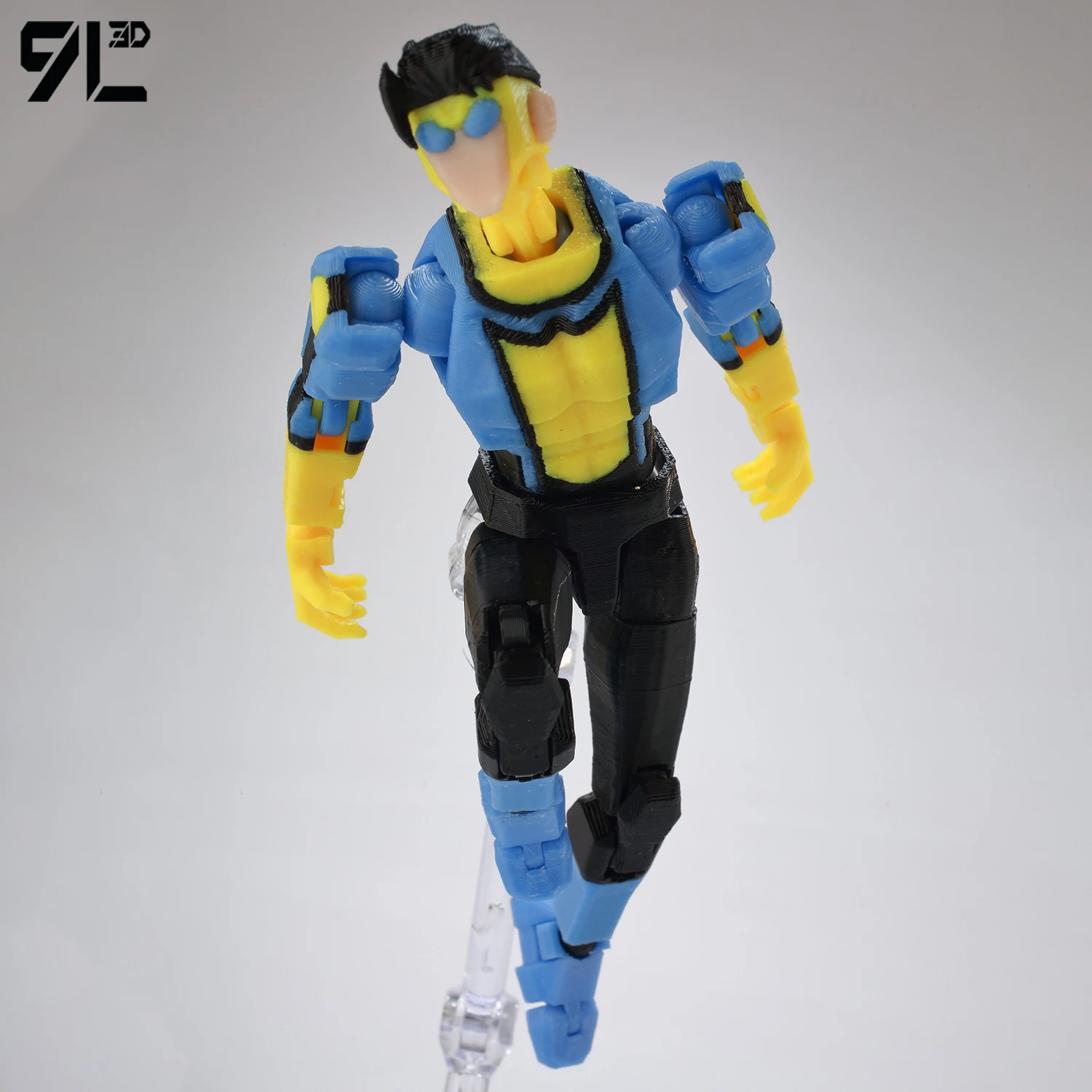 9L3D Gedruckte NEWInvincibles Tech Jacker Titan13 Lucky13 Actionfigur Dummy13 Motorrad Mehrteiliges Sammlermodell Spielzeug T13 – Detail 4