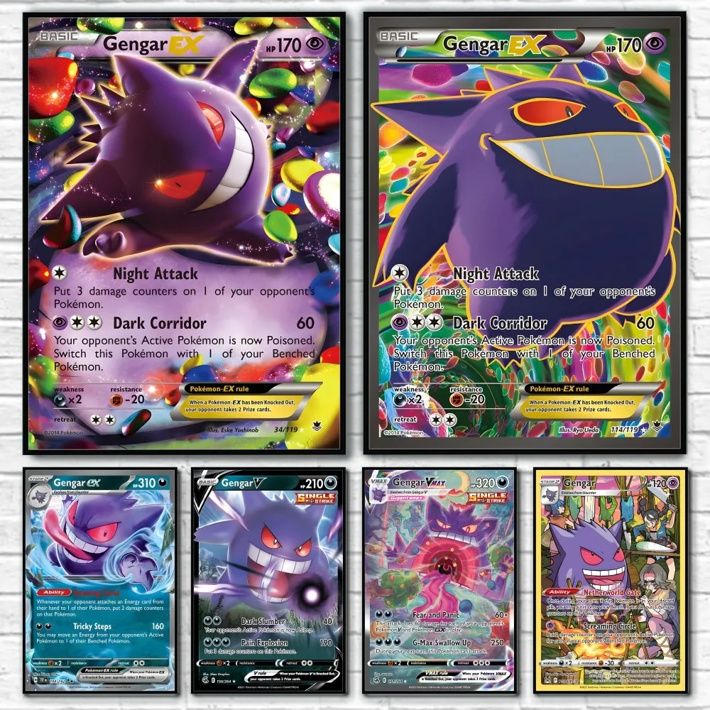 Gengar Room: The Ultimate Poster Sticker for Aesthetic Home Decor