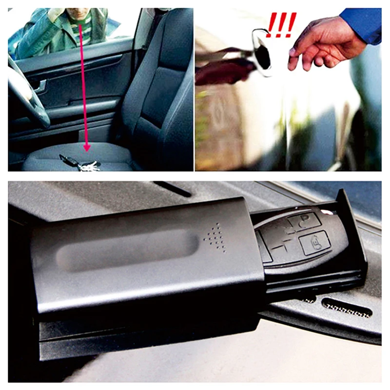 

Портативный магнитный автомобильный ключ, скрытый сейф, запасной держатель ключа, магнитный уличный держатель для дома, офиса, автомобиля, грузовика, секретный ящик