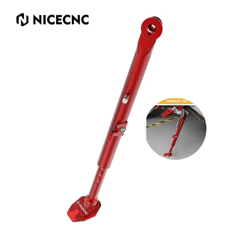 

NICECNC for Honda XR650L XR 650 L 1993-2023 2022 2021 Adjustable Kickstand Aluminum Lowering Links Side Stand Kick Sidestand