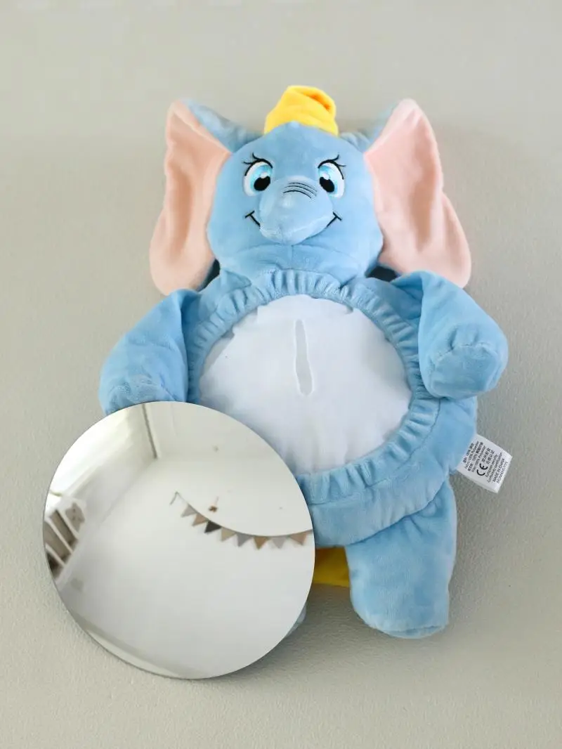 Cartoon Car Baby Seat Observation Mirror Car mounted Elephant Safety Tool Baby Special Rear View Mirror