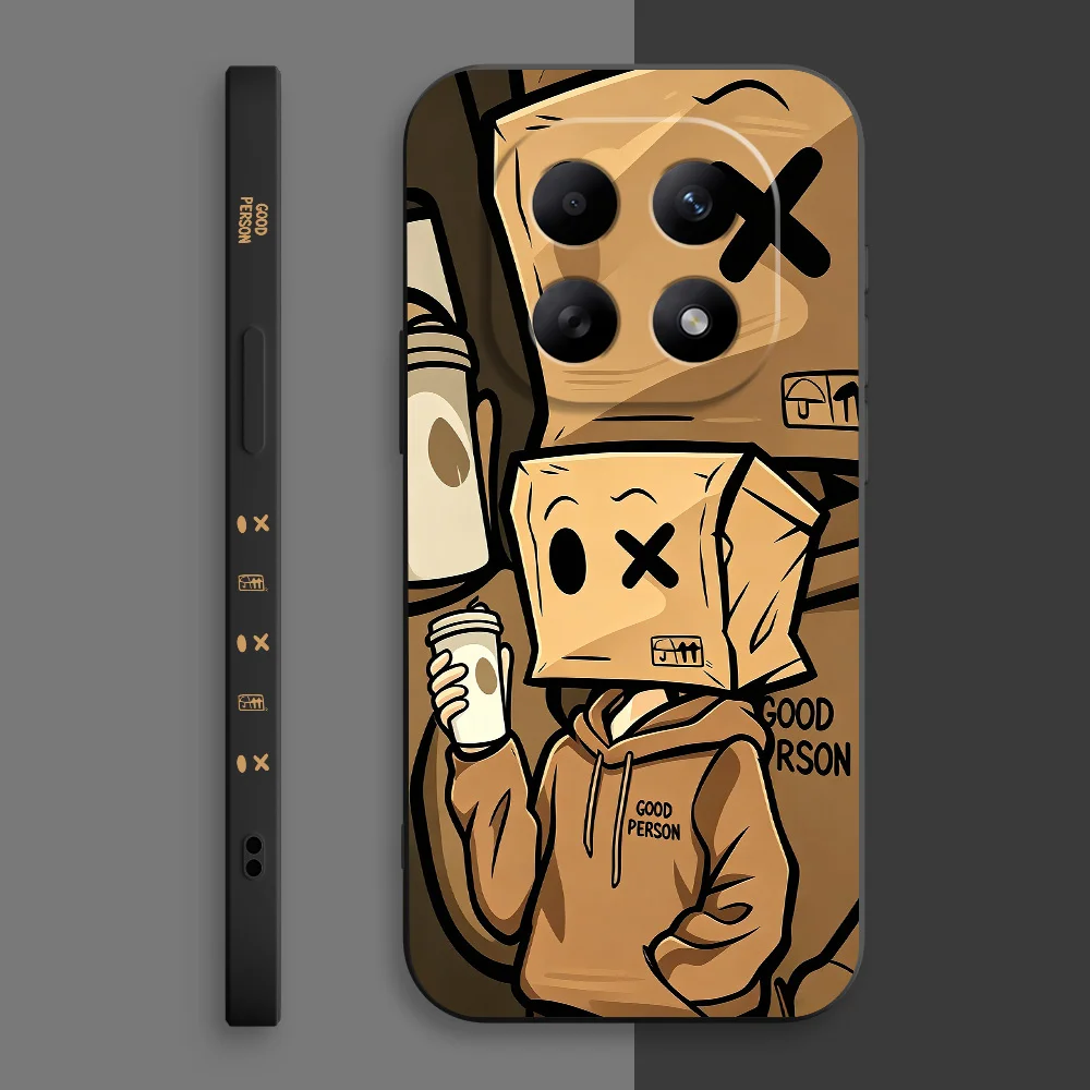 Stylish Casual Hat Design Soft Phone Case Cover