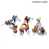 Mini Acrylic Wave Canvas Shoes Decoration Hanging Toy Pet Bird Parrot Nipple Swing Cage Stand Molar Play Chew Decoration 6