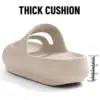 Pallene Soft Platform Slippers For Women Lightweight Beach Sandals Summer Thick Sole House Slides Arch Support Orthopedic Slides 4