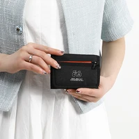 Japanese Style Nylon Trifold Casual Wallet for Male Men Women Young Novelty Money Bag Purse Zipper Coin ID Card Holder Purse - Image 3