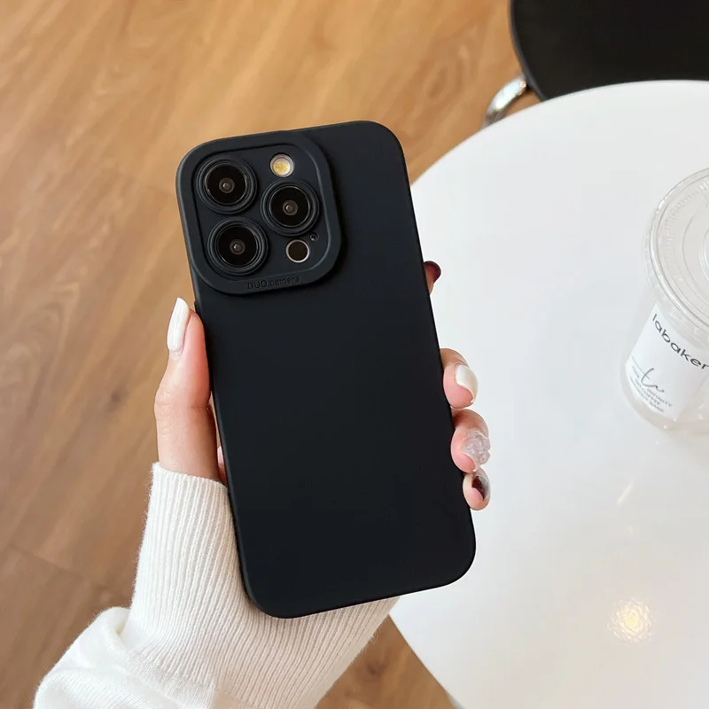 Premium Liquid Silicone Full Cover Phone Case - Sleek and Durable Protection