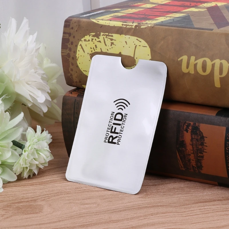

Business Credit Card Holder RFID Blocking Sleeve Protector Shield Holder for Cas