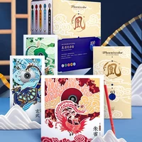 Phoenixcolor oily colored pencil gift box student sketch drawing art gift box 50/100 colors children's drawing colored pencils 2