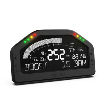 DO921 Pantalla Multicolor para el Tablero de Instrumentos del Automóvil, Compatible con Bluetooth OBDII, Indicadores de 7 Colores para Vehículos 1