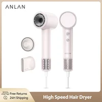 ANLAN High Speed Hair Dryer Fast Drying Low Noise Negative Ionic 120000 RPM Motor Professional Hair Care Magnetic Nozzle Dryer 1