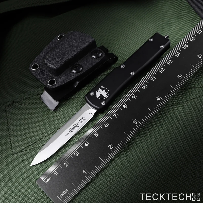 

UT UTX 70 мини микро OTF технологический нож фотокопия x70 D2 лезвие CNC T6 рукоятка EDC самооборона тактический карманный нож