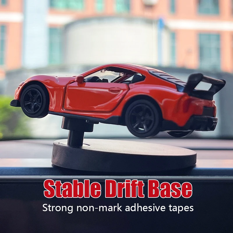 NHJGYSDY Rotante Drift Ornamento Drift Tail Swing Mini Simulazione Decorazione Auto Per Interni - 9
