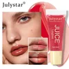 Glitter Plumping Lip Gloss Jelly Strawberry Moisturizer Fruit Lip Oil Transparent Fullness Lip Tint Gel Soft Tube Makeup LipCare 5