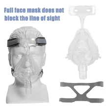 CPAP Mask for CPAP Auto CPAP BPAP Pillow Nasal Full Face Mask Silicone Material Size S/M/L with Headgear Fast Shipping