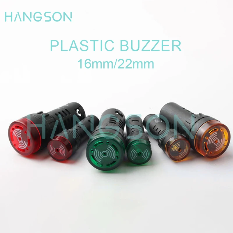Buzzer Alarm Red Light Sound Buzzer 22mm Signal Lamp Warning Lights Beep LED Accident Signal
