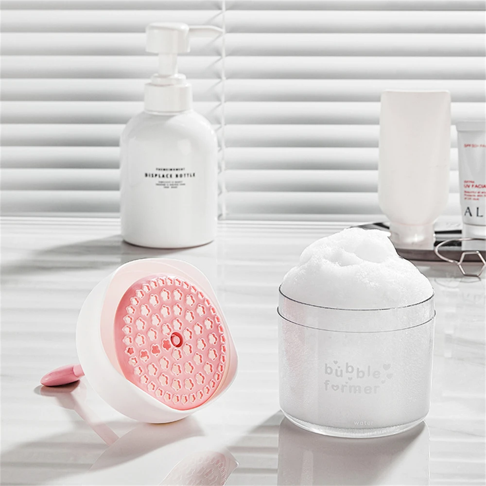 Portable Foam Maker Cup Bubble Foamer Maker Facial Cleanser Foam Cup Body Wash Bubble Bubbler Face Clean Tools foam maker cup