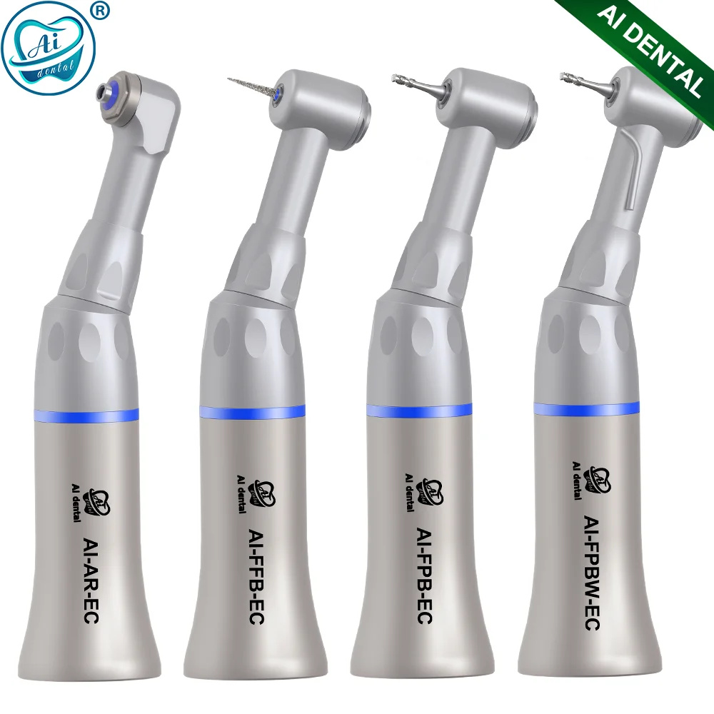 

AI-EC Series Handpieces 1:1 Drive CA/FG Burs for General/Prophylaxis/Endodontic Application Contra-angles With Water Nozzle