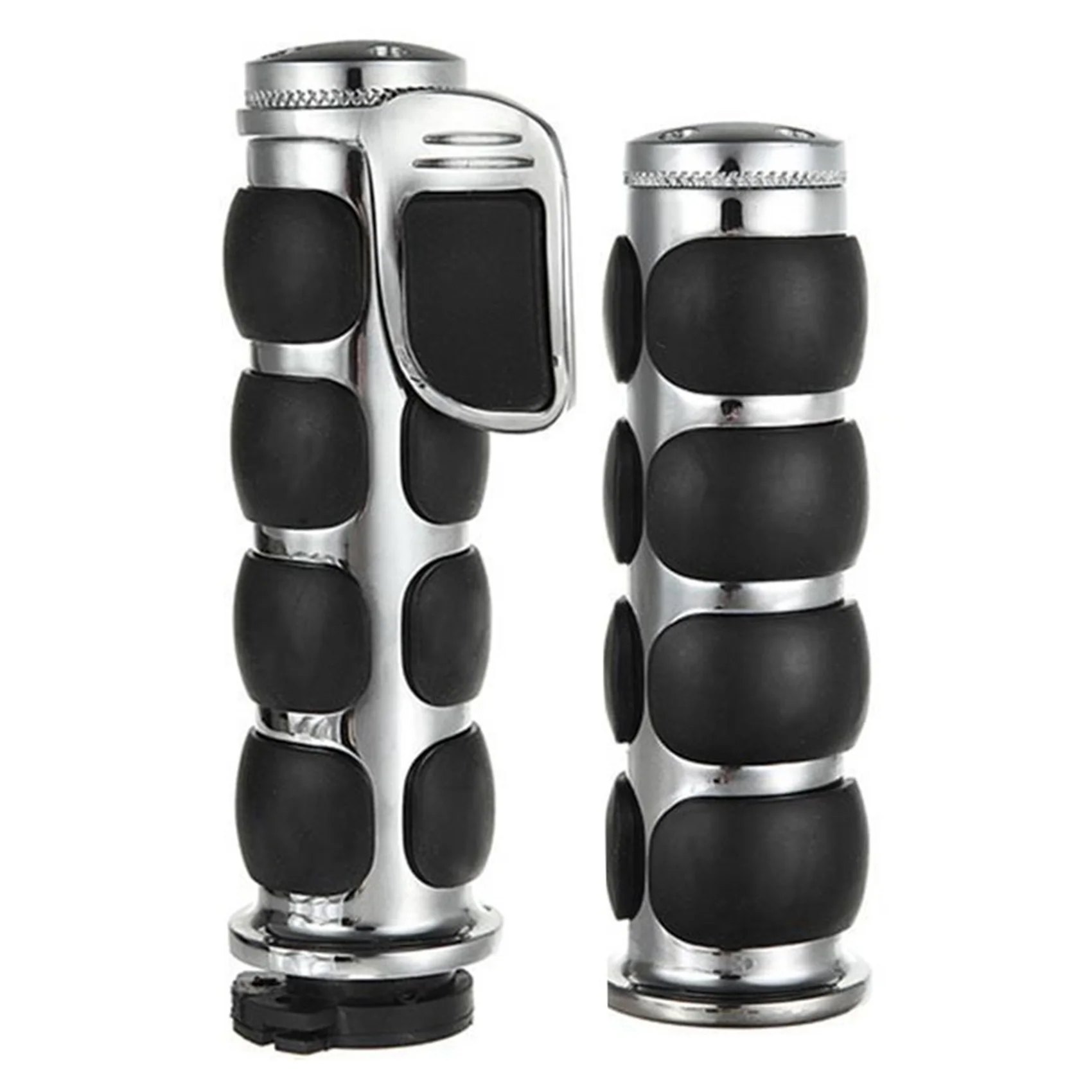 

2PCS Motorcycle Handlebars 25Mm Hand Grips Motorcycle Handlebar Grips for Sportster XL883 XL1200 VN 750 800