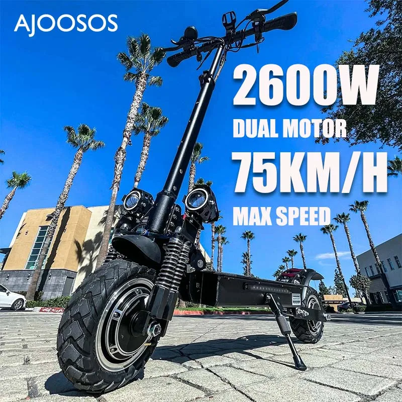 Highend2600W60VElectricScooterForAdults75kmRangeScooter