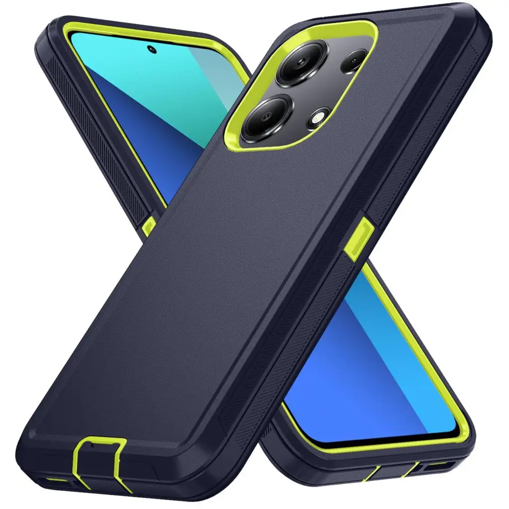 Armor Shockproof Case For Xiaomi Poco X6 M6pro Redmi Note 13 Pro Heavy Duty Tough Dustproof Cover For Redmi Note 13 Pro+