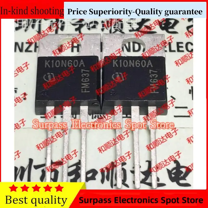 

10 шт.-100 шт. K10N60A SKP10N60A TO-220 600V 10A гарантия качества