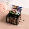 Hayao Miyazakis hand-clockwork music box childlike solid wood creative music box birthday gift music box sailor 1