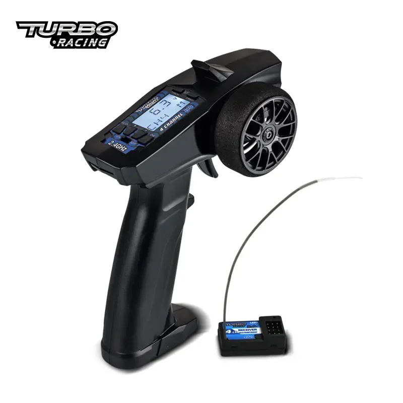 

Система Turbo Racing P32-S 91803G-C 2,4G 4CH VT, ЖК-дисплей, радиопередатчик, пульт дистанционного управления с приемником для радиоуправляемого автомобиля, лодки