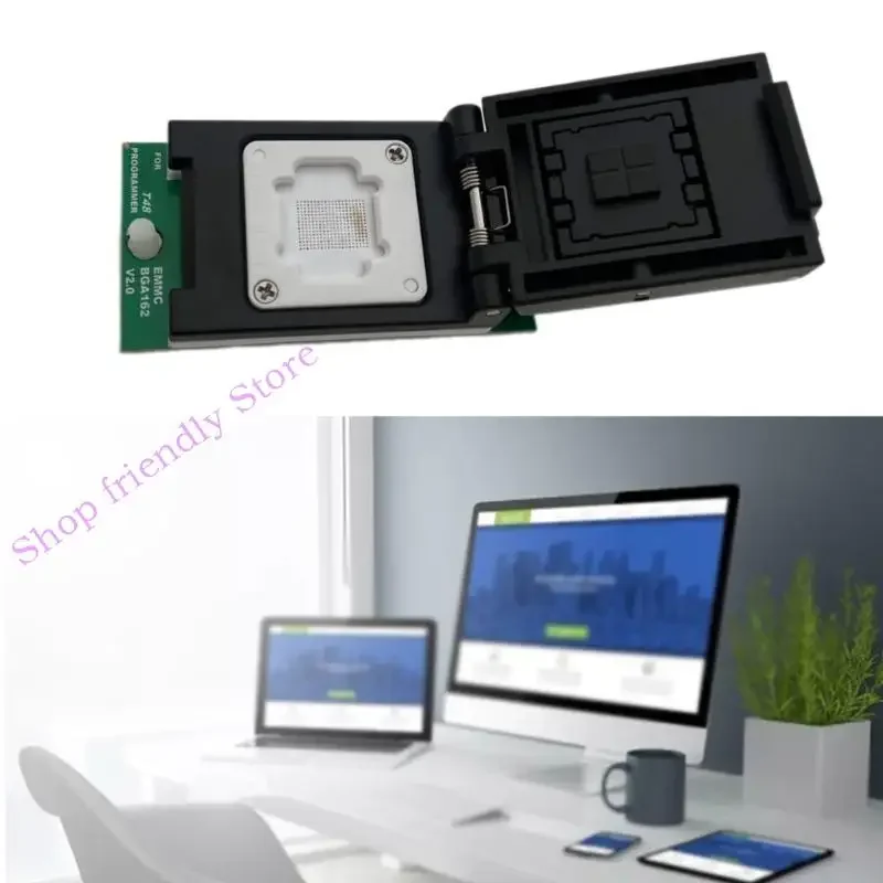 594A BGA162 어댑터 더블 헤드 프로브 홀더 접촉 긴 서비스 수명 IC 소켓