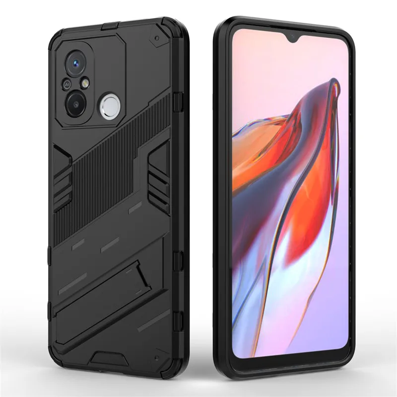 Funda Per Xiaomi Redmi 12C Custodia Xiaomi Redmi 9C 10C 12C Cover Armor Pc Tpu Antiurto Paraurti Protettivo Per Telefono Xiaomi Redmi 12C